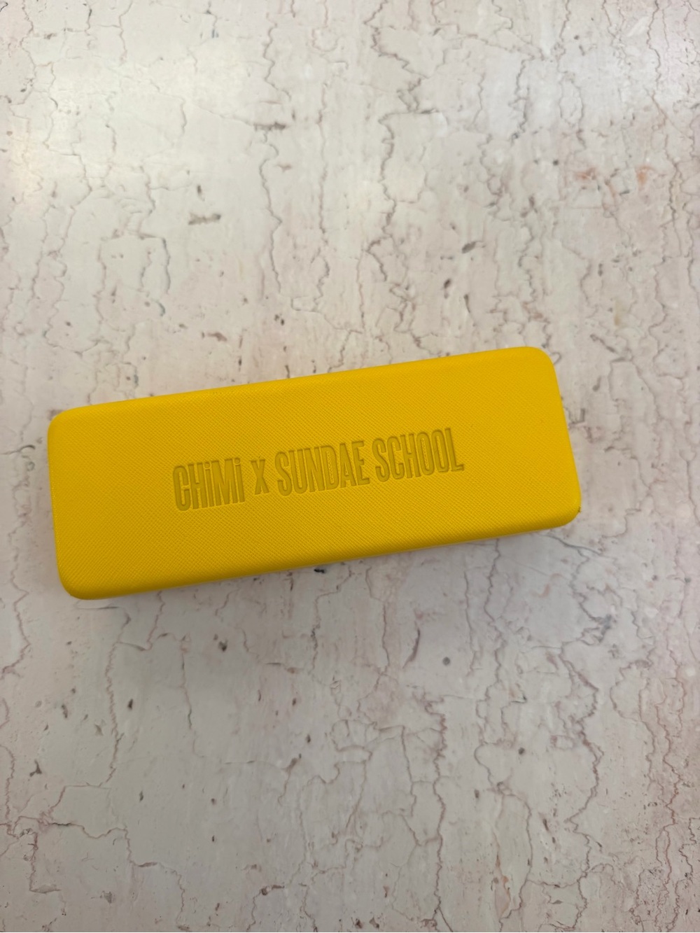 - CHIMI x SUNDAE SCHOOL Tiger Striped Yellow and Black Sunglasses